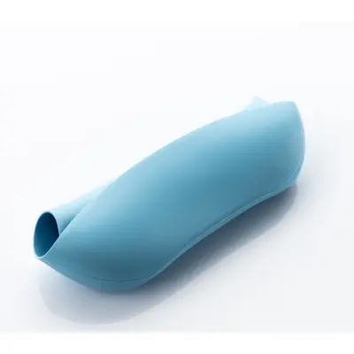 BM Care Silikon Mama Önlüğü Mavi büyük boy - 8