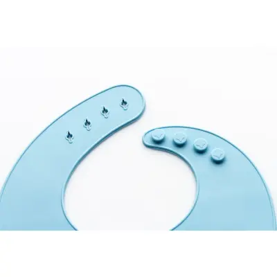 BM Care Silikon Mama Önlüğü Mavi büyük boy - 17