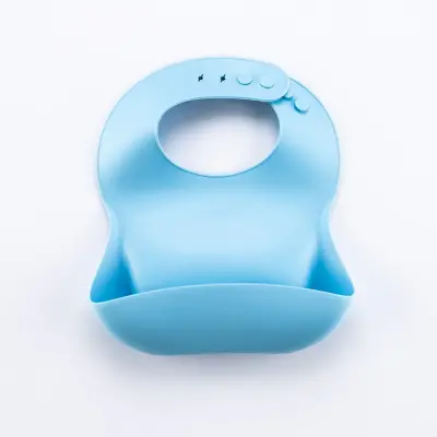 BM Care Silikon Mama Önlüğü Mavi büyük boy - 20