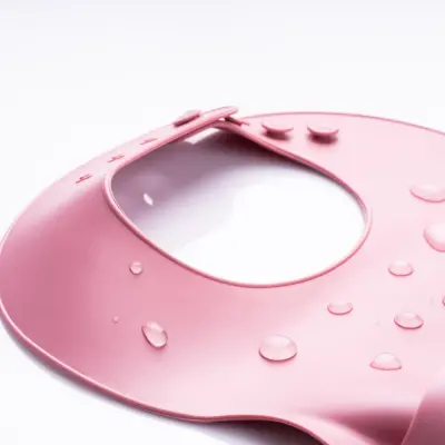 BM Care Silikon  Mama Önlüğü Pembe büyük boy - 13