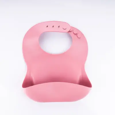 BM Care Silikon  Mama Önlüğü Pembe büyük boy - 4