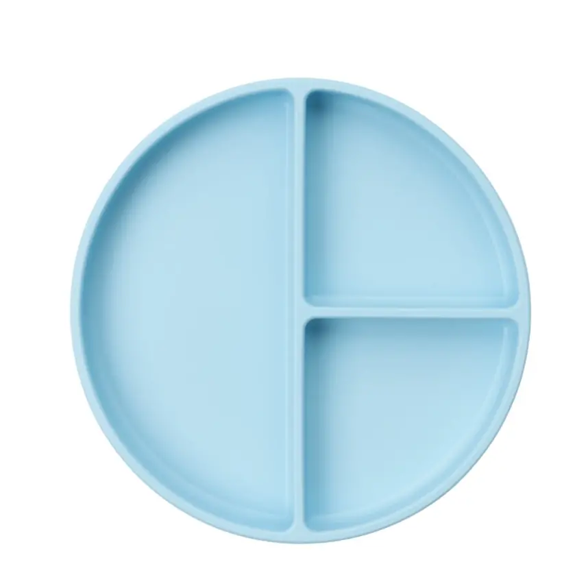 Bm Care Silikon Tabak Vakum Tabanlı Porsiyon 6+ Ay -mavi - 15