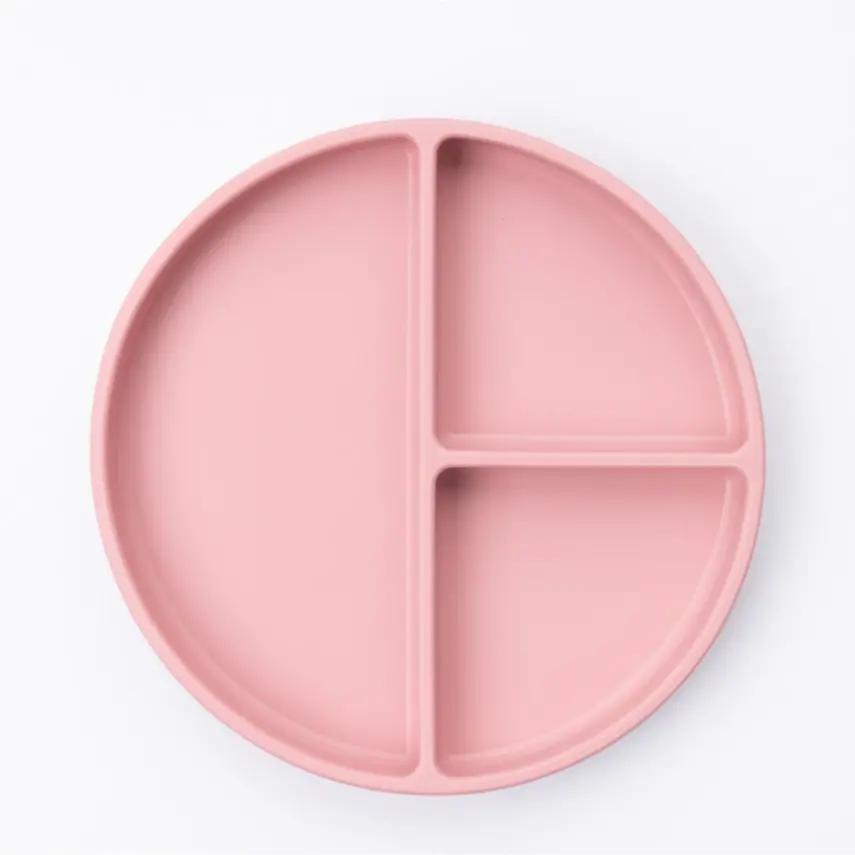 Bm Care Silikon Tabak Vakum Tabanlı Porsiyon 6+ Ay -pembe - 16