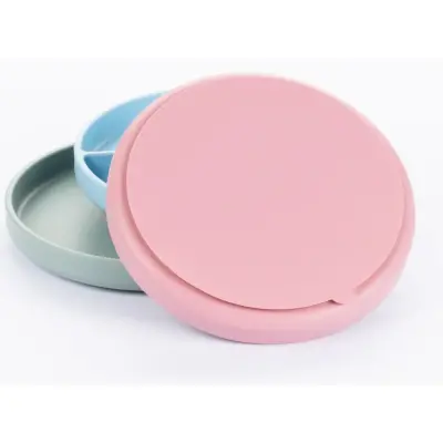 Bm Care Silikon Tabak Vakum Tabanlı Porsiyon 6+ Ay -pembe - 19