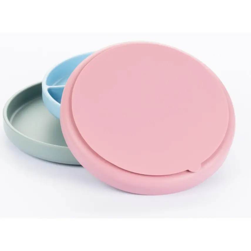 Bm Care Silikon Tabak Vakum Tabanlı Porsiyon 6+ Ay -pembe - 19