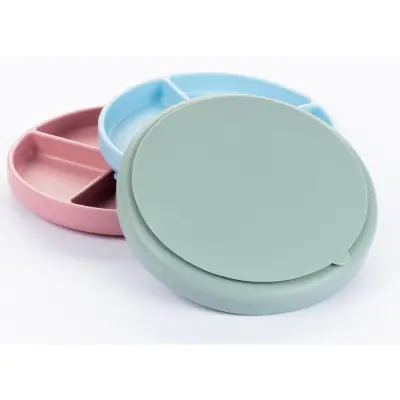 Bm Care Silikon Tabak Vakum Tabanlı Porsiyon 6+ Ay -yeşil - 14