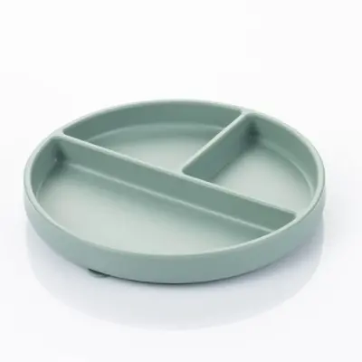 Bm Care Silikon Tabak Vakum Tabanlı Porsiyon 6+ Ay -yeşil - 1