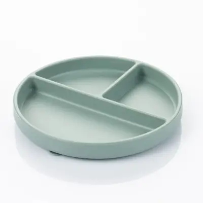 Bm Care Silikon Tabak Vakum Tabanlı Porsiyon 6+ Ay -yeşil - 8