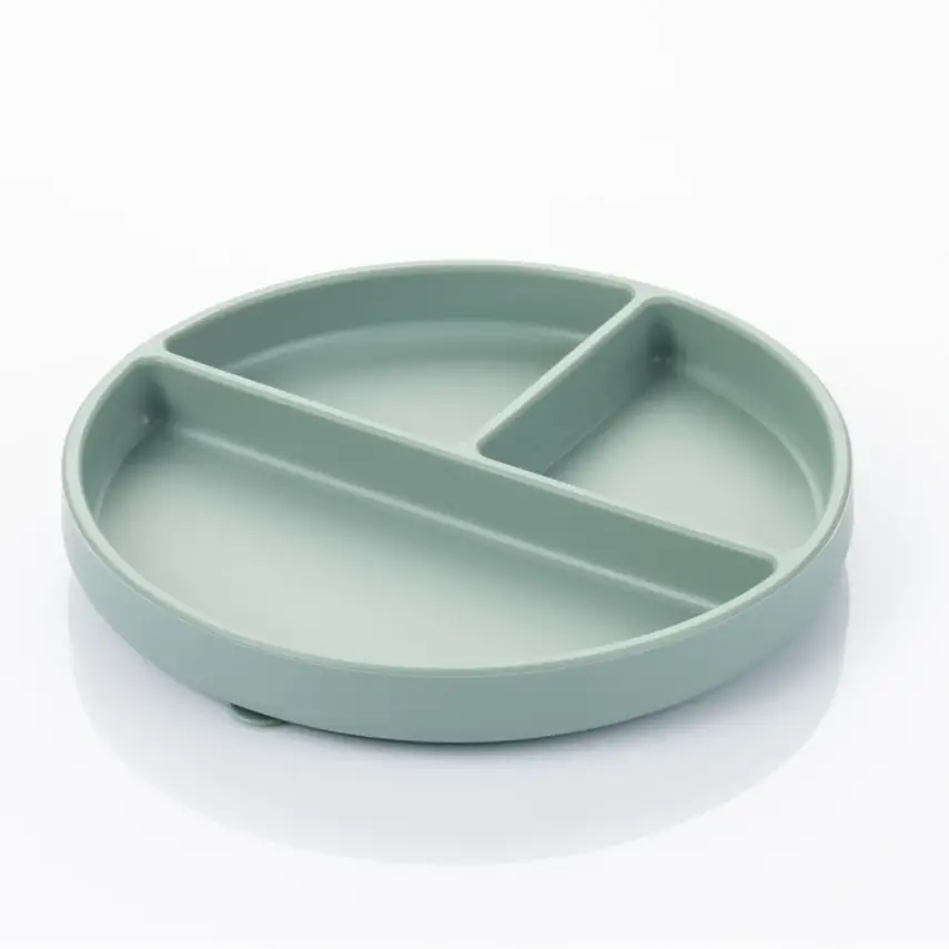 Bm Care Silikon Tabak Vakum Tabanlı Porsiyon 6+ Ay -yeşil - 8