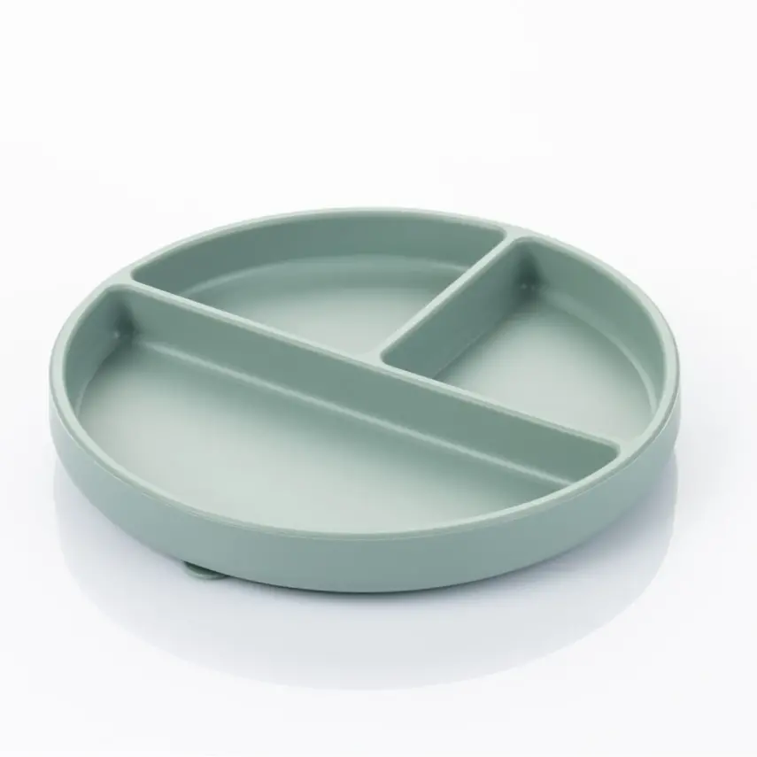 Bm Care Silikon Tabak Vakum Tabanlı Porsiyon 6+ Ay -yeşil - 3