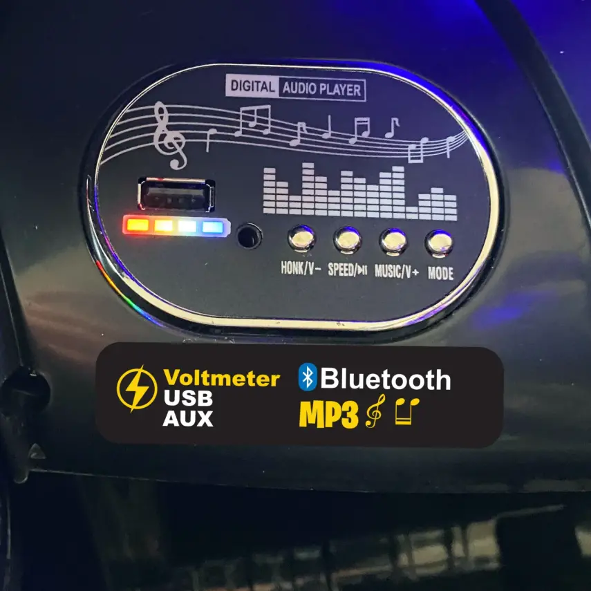 Bm Toys Carisma Gt Kumandalı Akülü Araba 4*2 12 Volt Sarı - 3