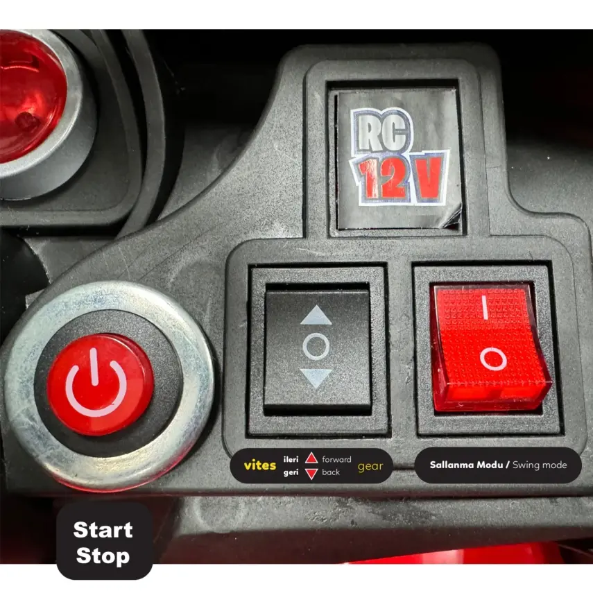 Bm Toys Forte Akülü Araba Kumandalı 4*2 12 Volt Beyaz - 2