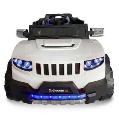 BM Toys Grande Akülü Araba Kumandalı 4*4 12 Volt Beyaz - 2