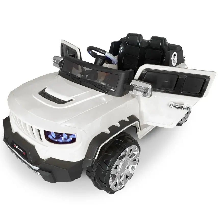 BM Toys Grande Akülü Araba Kumandalı 4*4 12 Volt Beyaz - 5