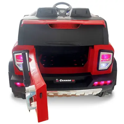 BM Toys Grande Akülü Araba Kumandalı 4*4 12 Volt Kırmızı - 8