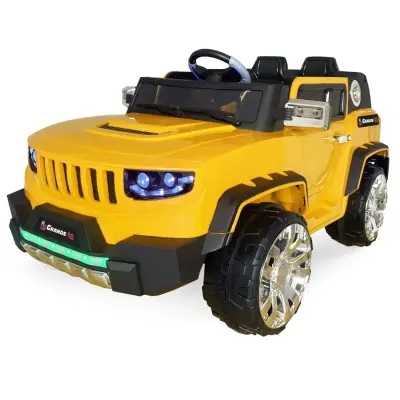 BM Toys Grande Akülü Araba Kumandalı 4*4 12 Volt Sarı