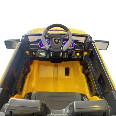 BM Toys Grande Akülü Araba Kumandalı 4*4 12 Volt Sarı - 6