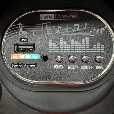 Bm Toys Nova Akülü Araba Kumandalı 4*2 12 Volt Kırmızı - 2