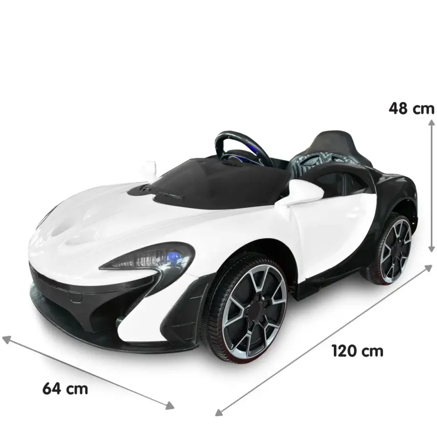 BM Toys Primero Akülü Araba Kumandalı 4*2 12 Volt Beyaz - 9