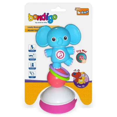 Bondigo Müzikli Yemek Arkadaşım Sevimli Fil - 2