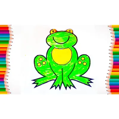 Boyama Kitabı Kurbağa - 2