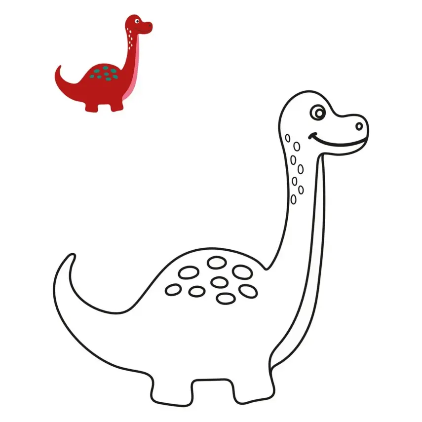 Boyama Kitabım Dinozorlar - 2