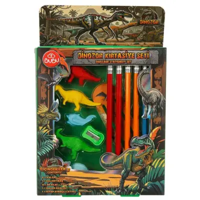 Bu-Bu Kırtasiye Seti Dinazor