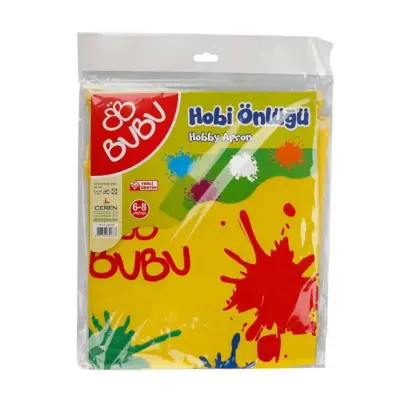 Bu-Bu Önlük 6-8 Yaş  Su Geçirmez - 5
