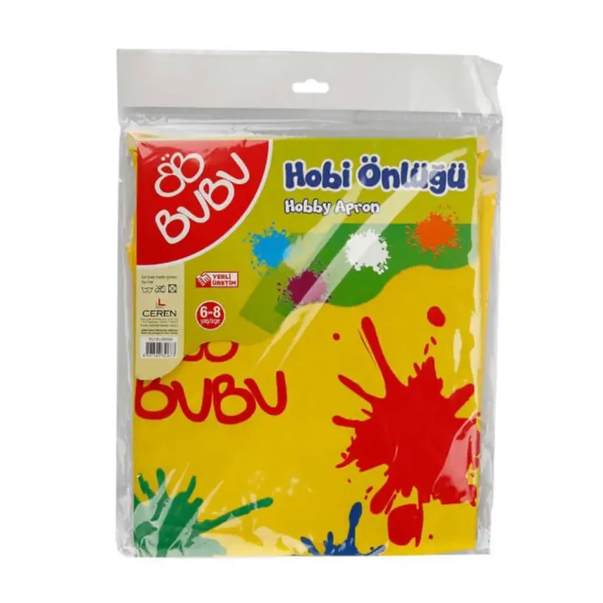 Bu-Bu Önlük 6-8 Yaş  Su Geçirmez - 5