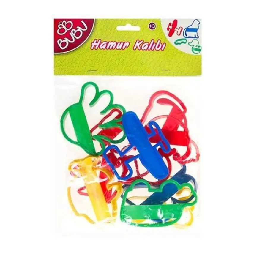 Bu-Bu Oyun Hamuru Kalıbı 10 Parça - 2