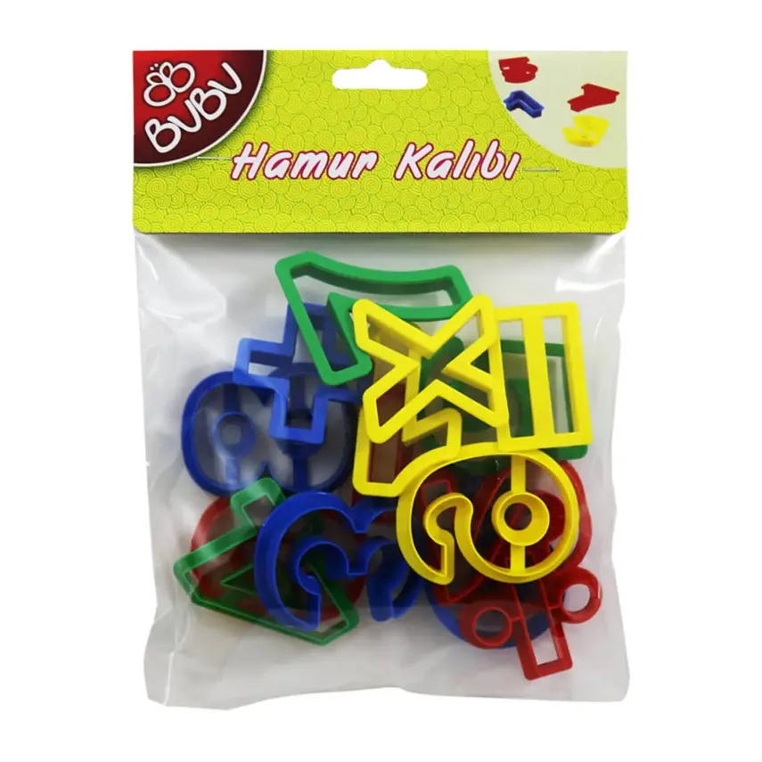 Bu-Bu Oyun Hamuru Kalıbı Rakam 15 Parça - 1