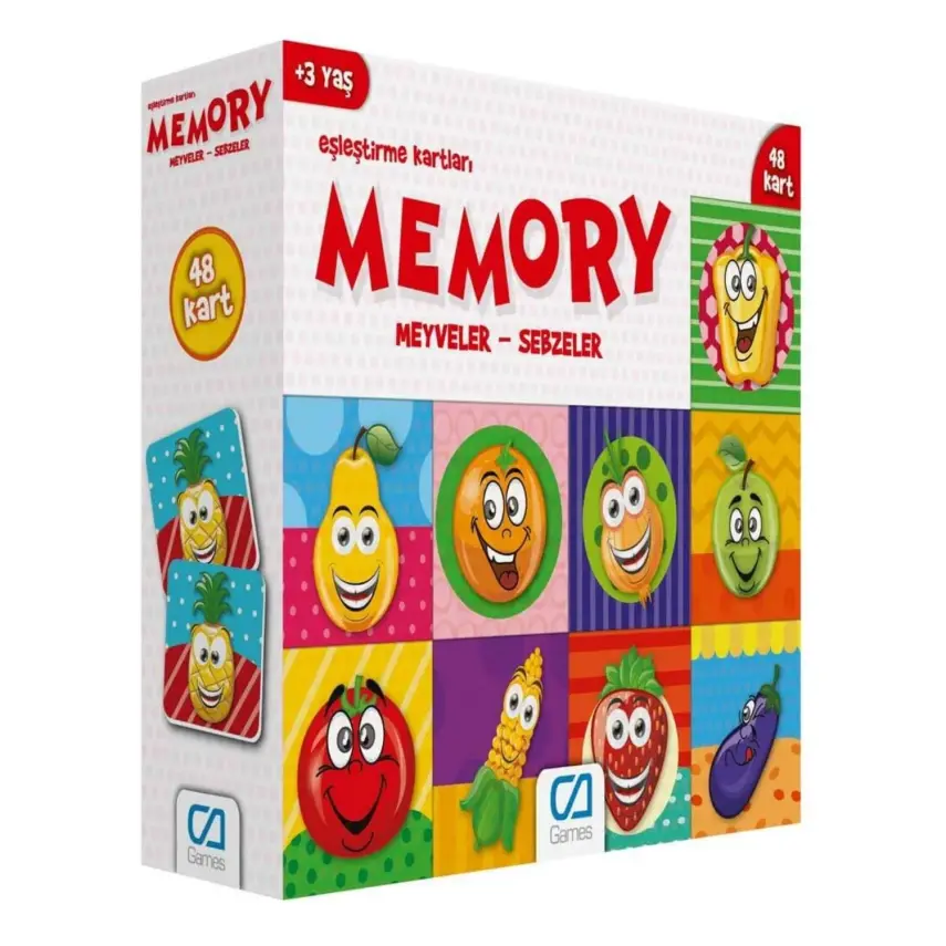 Ca Games Memory Meyveler - Sebzeler - 1