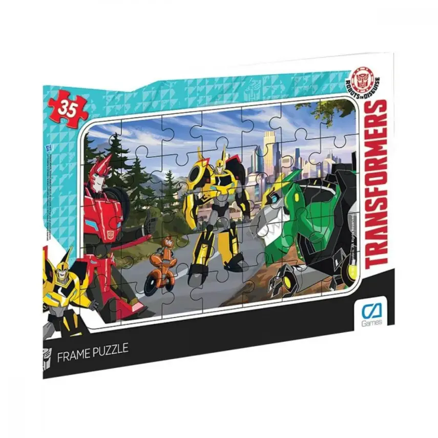 Ca Games Transformers Frame Puzzle 35 Parça - 1