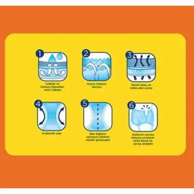 Canped Emici Külot 7li XL Beden - 3