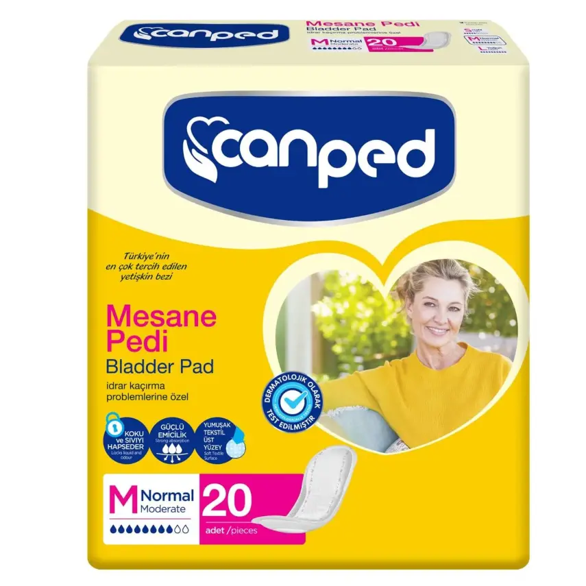 Canped Ultra Mesane Pedi Avantaj Paket 20li M Beden - 2