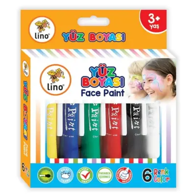 Carioca Lino Yüz Boyası 6'Lı