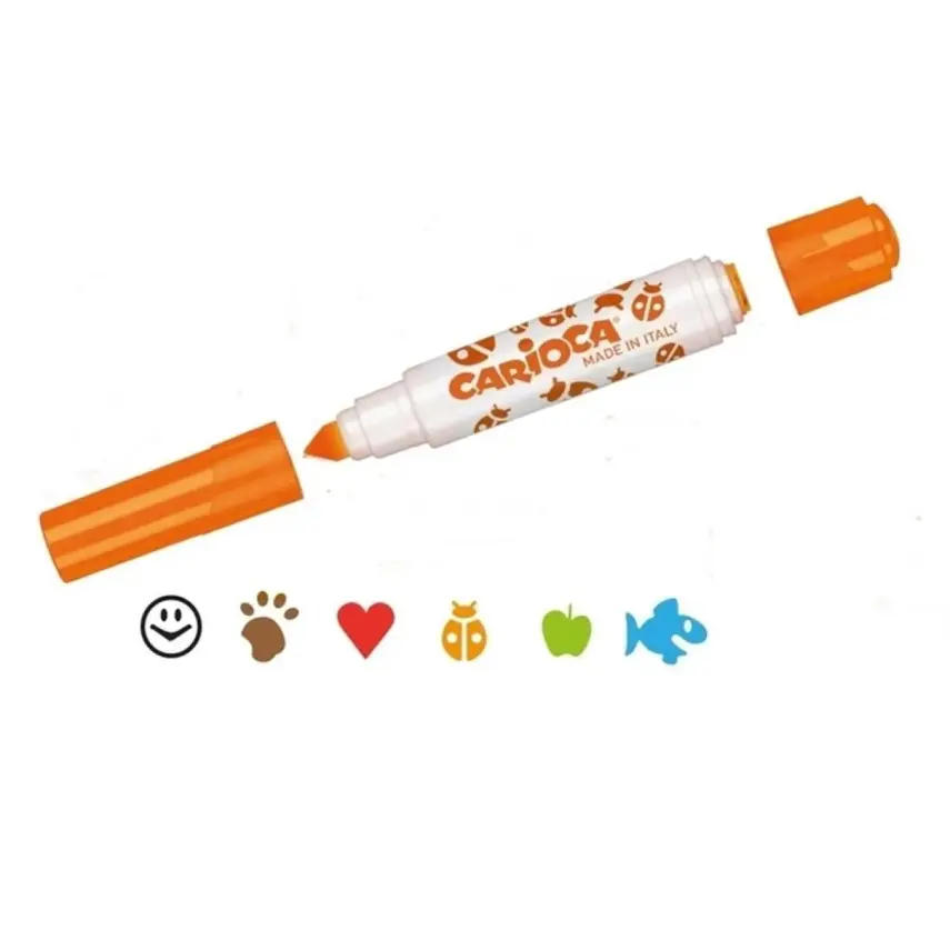 Carioca Stamperello Keçeli Boya Kalemi 6'lı - 1