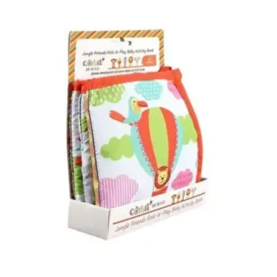 Carnival Baby&Kids Katlanan Bebek Aktivite Kitabı - Yüksek Kontrastlı Tasarım - 3