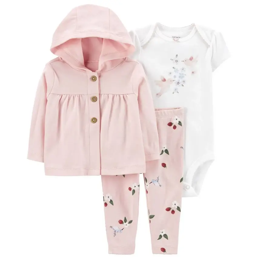 Carter's Hırka Takımı Pembe - 1