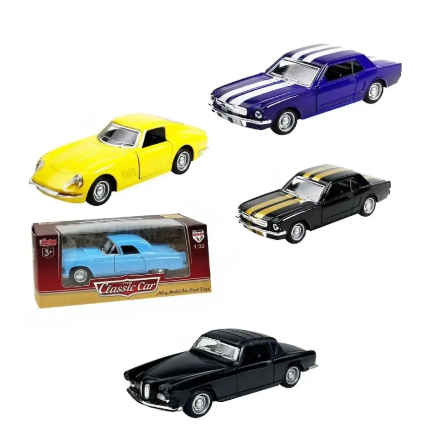 Çek Bırak Kapıları Açılır Yarış Arabası 1:32 - 4