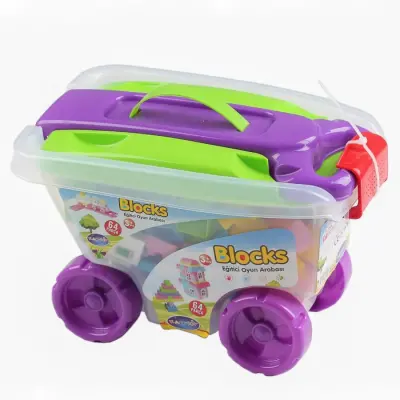 Çekmeli Arabalı Lego Tren 64 Parça - 2