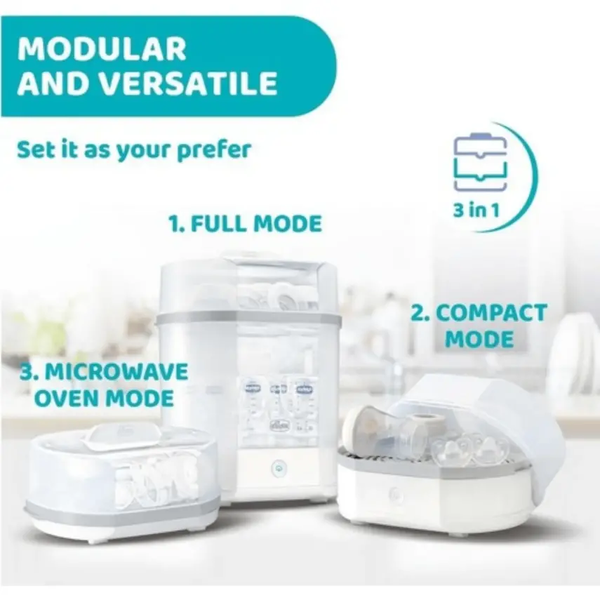 Chicco 3 in 1 Buharlı Sterilizatör - 10