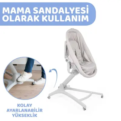 Chicco Baby Hug 4 in 1 Ana Kucağı Glacial - 5