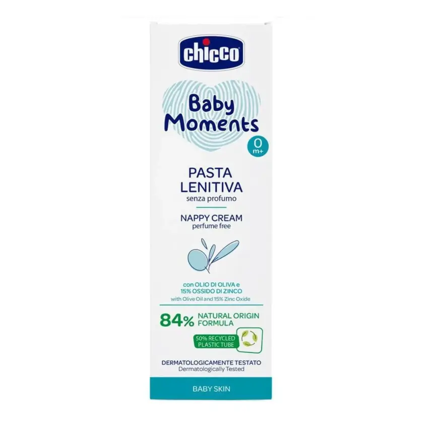 Chicco Baby Moments Doğal Bebek Pişik Kremi 100 ml - 3