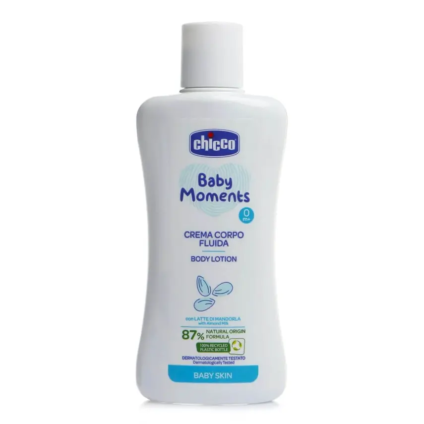 Chicco Baby Moments Doğal Bebek Vücut Losyonu 200 ml - 5