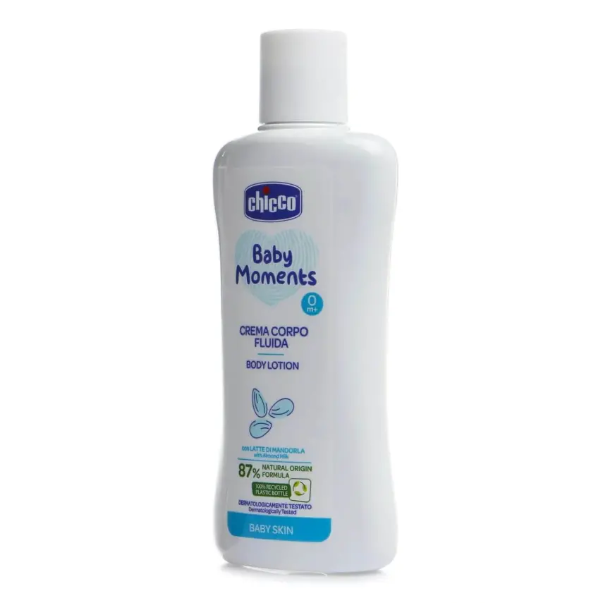 Chicco Baby Moments Doğal Bebek Vücut Losyonu 200 ml - 2