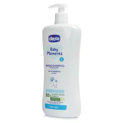 Chicco Baby Moments Doğal Göz Yakmayan Bebek Saç ve Vücut Şampuanı 750 ml - 7