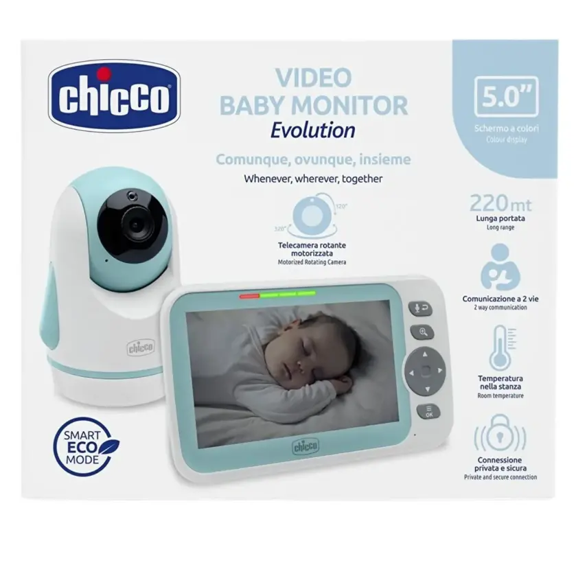Chicco Baby Monitor Evolution Gece Görüşlü Çift Yönlü Bebek Kamerası 5 İnç - 3