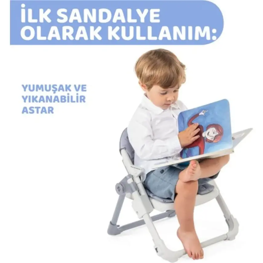 Chicco Chairy Portatif Mama Sandalyesi Bunny - 2