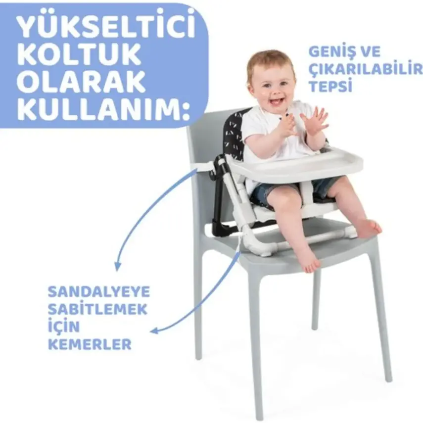 Chicco Chairy Portatif Mama Sandalyesi Sweetdog - 14